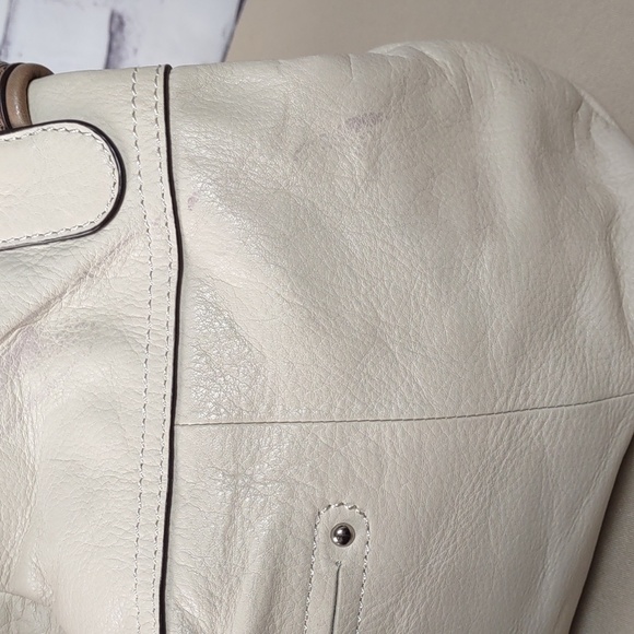 b makowsky Two-Tone Leather Hobo Shoulder Bag - Picture 11 of 12